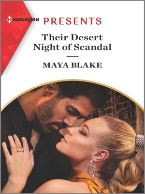 cover image of Their Desert Night of Scandal